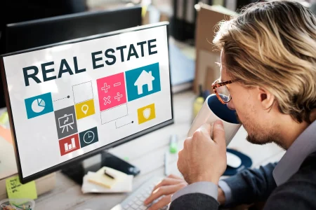 Landing page de site immobilier - agence web immobilier