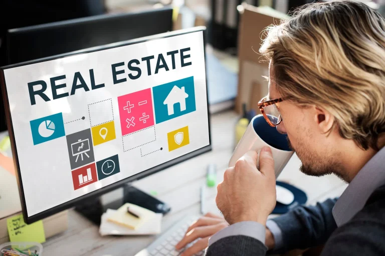 Landing page de site immobilier - agence web immobilier